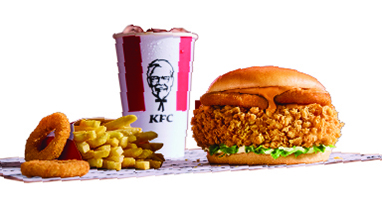 Onion Rings Spicy Zinger Combo